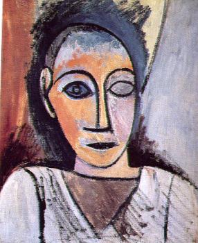 Pablo Picasso : bust of a man
